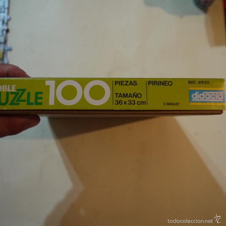 Puzzles: DOBLE PUZZLE 100 - TAMA&Ntilde;O 36X33 - DIDACTA - Foto 2