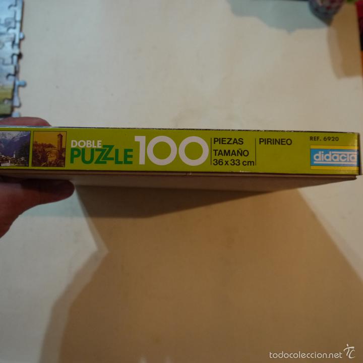 Puzzles: DOBLE PUZZLE 100 - TAMA&Ntilde;O 36X33 - DIDACTA - Foto 3