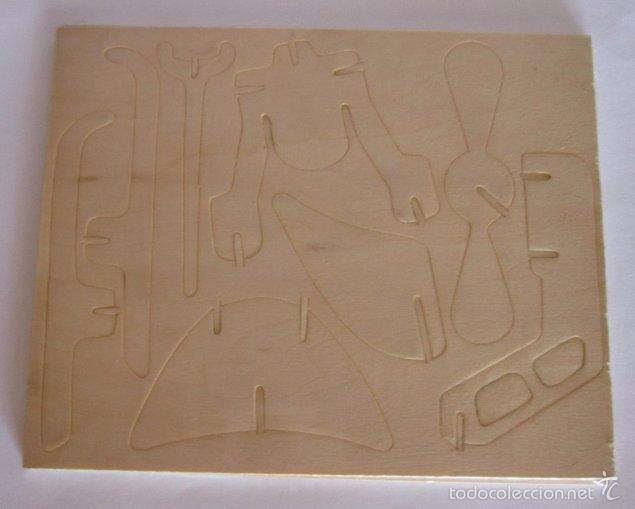 Puzzles: WOODCRAFT CONSTRUCTION KIT, SEAPLANE. CC - Foto 2