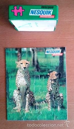 Puzzles: PUZZLE LEOPARDOS. OBSEQUIO NESQUIK. JUEGOS EDUCA. PUZLE. - Foto 3