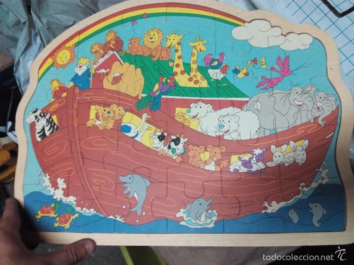 Puzzles: Puzzle de madera arca de noe - Foto 1