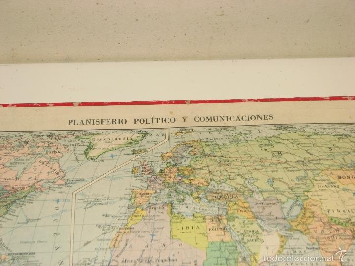 Puzzles: PUZLE PLANISFERIO POL&Iacute;TICO Y COMUNICACIONES - Foto 2