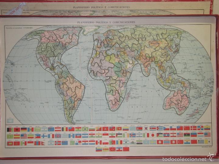 Puzzles: PUZLE PLANISFERIO POL&Iacute;TICO Y COMUNICACIONES - Foto 11