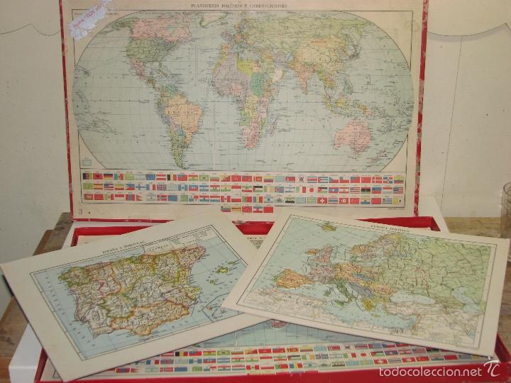 Puzzles: PUZLE PLANISFERIO POL&Iacute;TICO Y COMUNICACIONES - Foto 15
