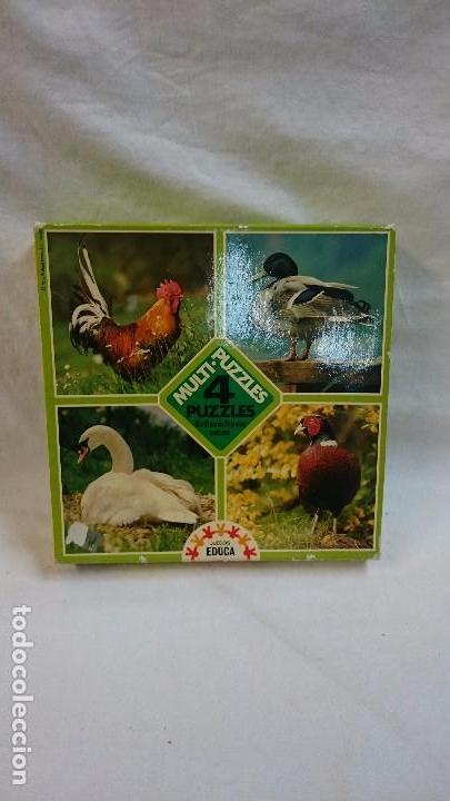 Puzzles: MULTI PUZZLE JUEGOS EDUCA A&Ntilde;OS 70 - Foto 1