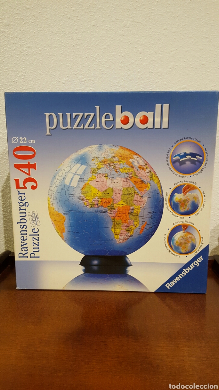 Puzzles: Puzzleball mapa mundi ravensburger completo - Foto 1