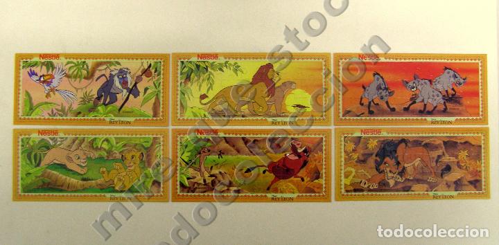Puzzles: JUEGO DE 6 PUZZLES DE EL REY LE&Oacute;N, OBSEQUIO DE NESTL&Eacute; - SET COMPLETO - Foto 2