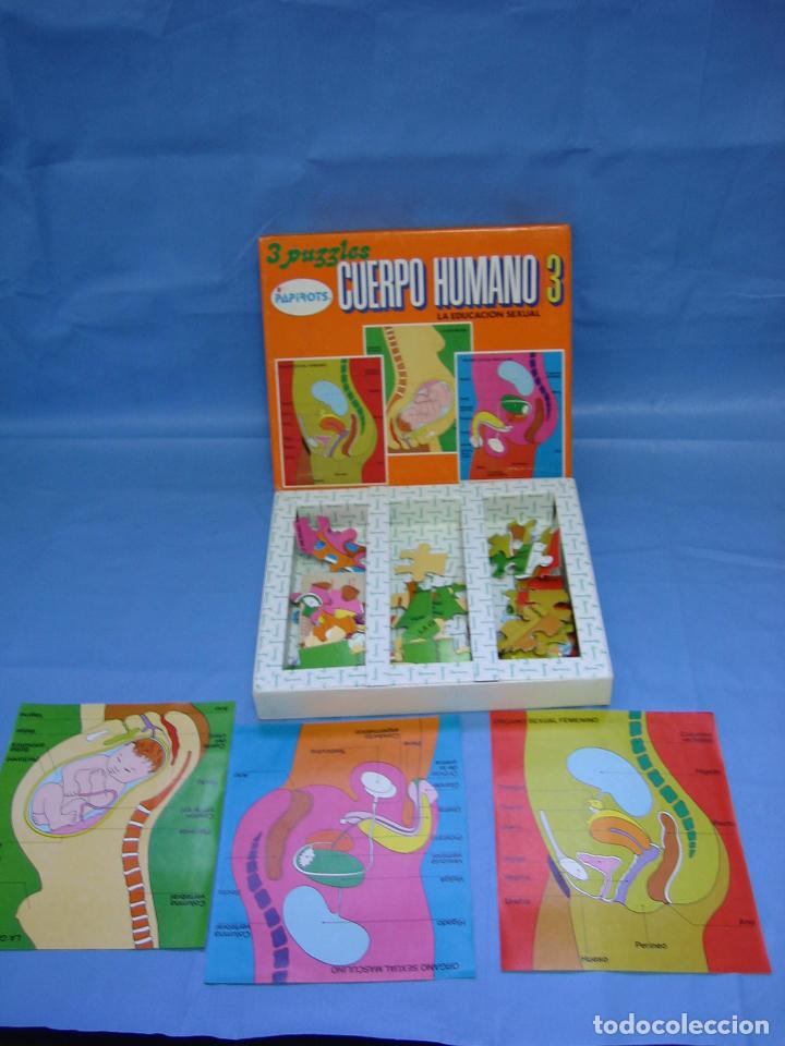 Puzzles: 2 puzzle el cuerpo humano. No jugado - Foto 2