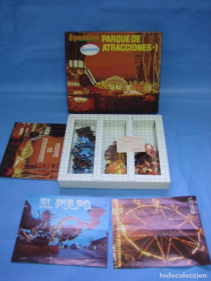 Puzzles: 4 puzzle parque de atracciones-1 de Papirots - Foto 1