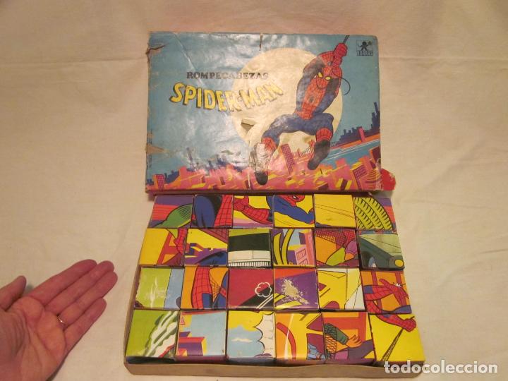Puzzles: Antiguo juego rompecabezas de spiderman, original - Foto 1