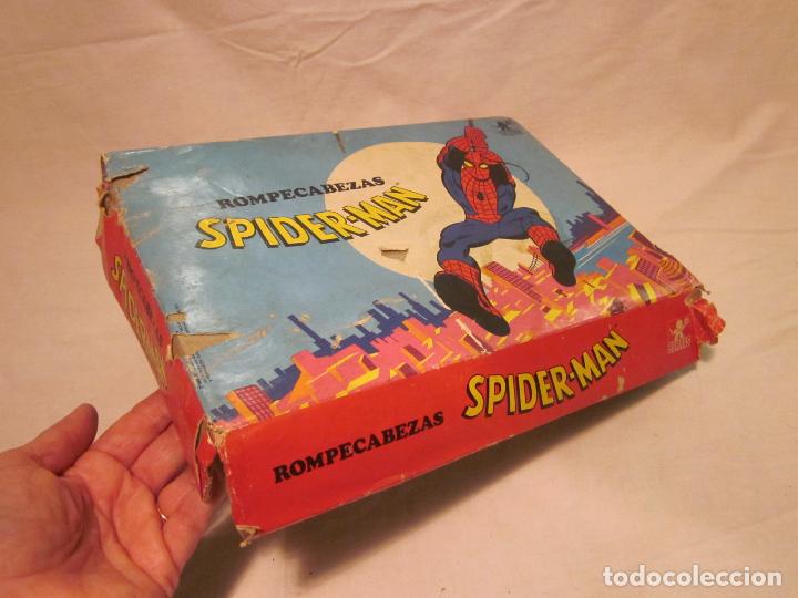 Puzzles: Antiguo juego rompecabezas de spiderman, original - Foto 4