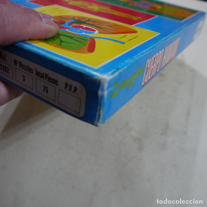 Puzzles: 3 PUZZLES 75 PIEZAS - CUERPO HUMANO - PAPIROTS - REF. 2202 - Foto 2
