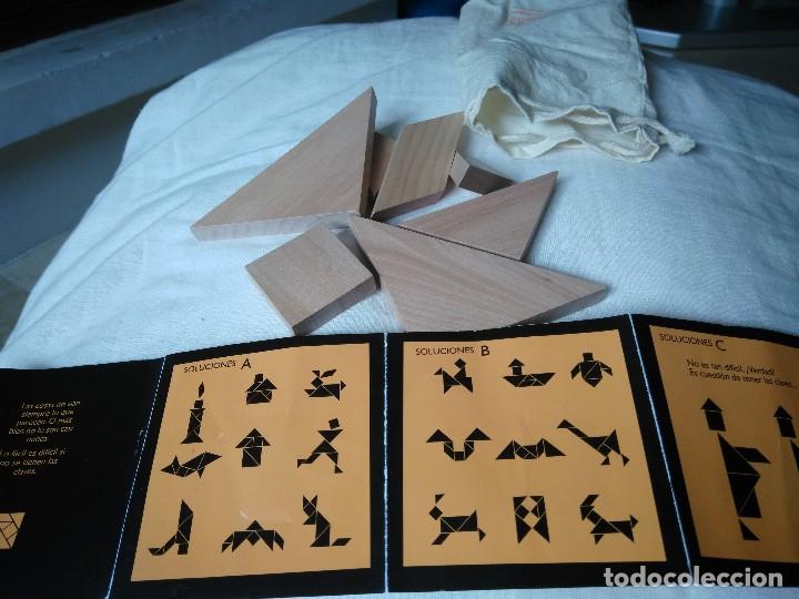 Puzzles: ROMPECABEZAS DE MADERA TANGRAM. - Foto 1