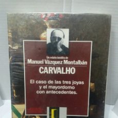 Puzzles: PUZLE PUZZLE + RELATO MANUEL V. MONTALBÁN. CARVALHO. NUEVO. SERIE ENIGMA. EL CASO DE LAS TRES JOYAS 