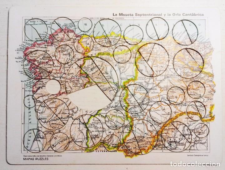 Puzzles: 6 MAPAS PUZZLES. ESPA&Ntilde;A. - Foto 5