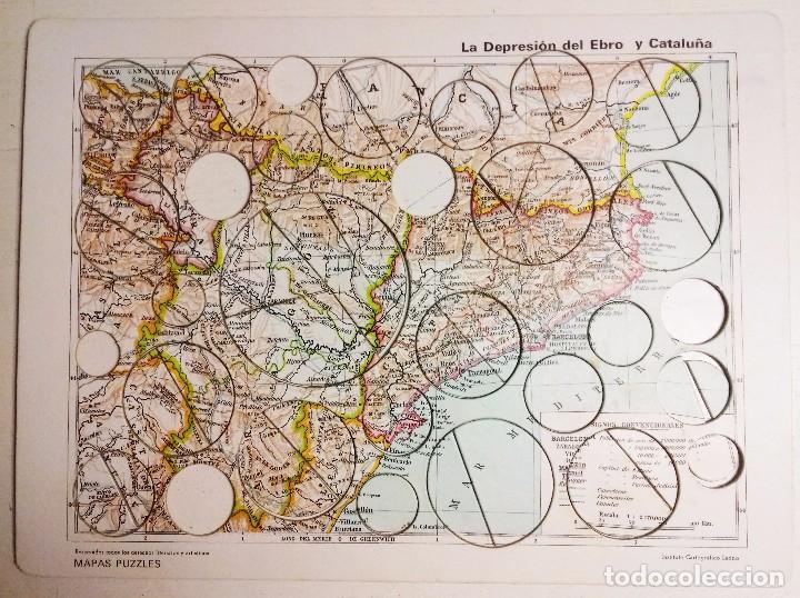Puzzles: 6 MAPAS PUZZLES. ESPA&Ntilde;A. - Foto 6
