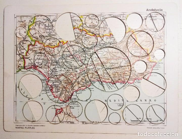 Puzzles: 6 MAPAS PUZZLES. ESPA&Ntilde;A. - Foto 8