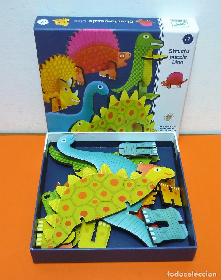 Puzzles: STRUCTU PUZZLE DINO - DJECO - Foto 3