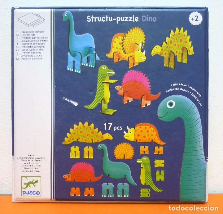 Puzzles: STRUCTU PUZZLE DINO - DJECO - Foto 5
