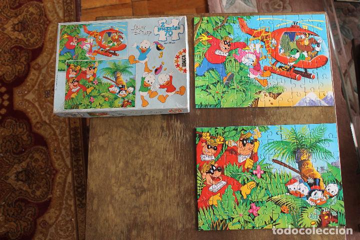 Puzzles: WALT DISNEY, 2 PUZZLES 70, 28X20 cms, EDUCA, 6908, COMPLETO - Foto 1