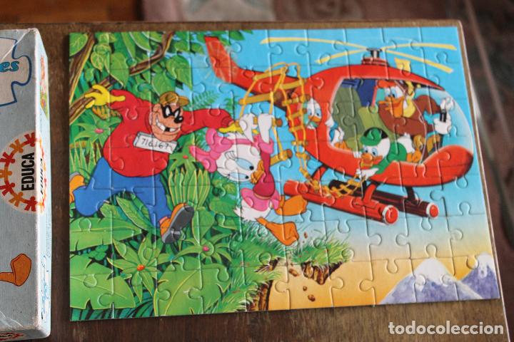 Puzzles: WALT DISNEY, 2 PUZZLES 70, 28X20 cms, EDUCA, 6908, COMPLETO - Foto 3