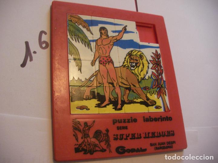 Puzzles: ANTIGUO PUZZLE LABERINTO TARZAN - Foto 1