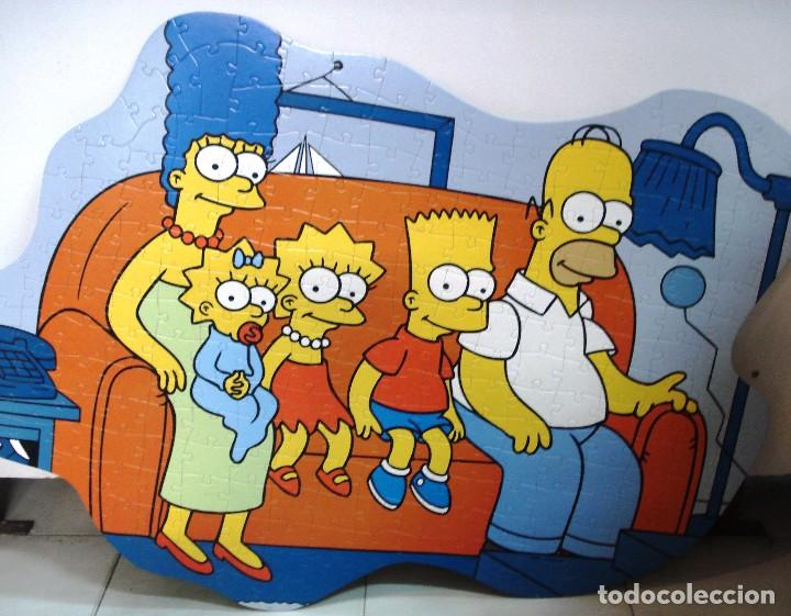 Puzzles: PUZZLE: SERIE LOS SIMPSONS. DE EDUCA. MAQUETA  PRECORTADA DE EXPOSICI&Oacute;N. - Foto 1