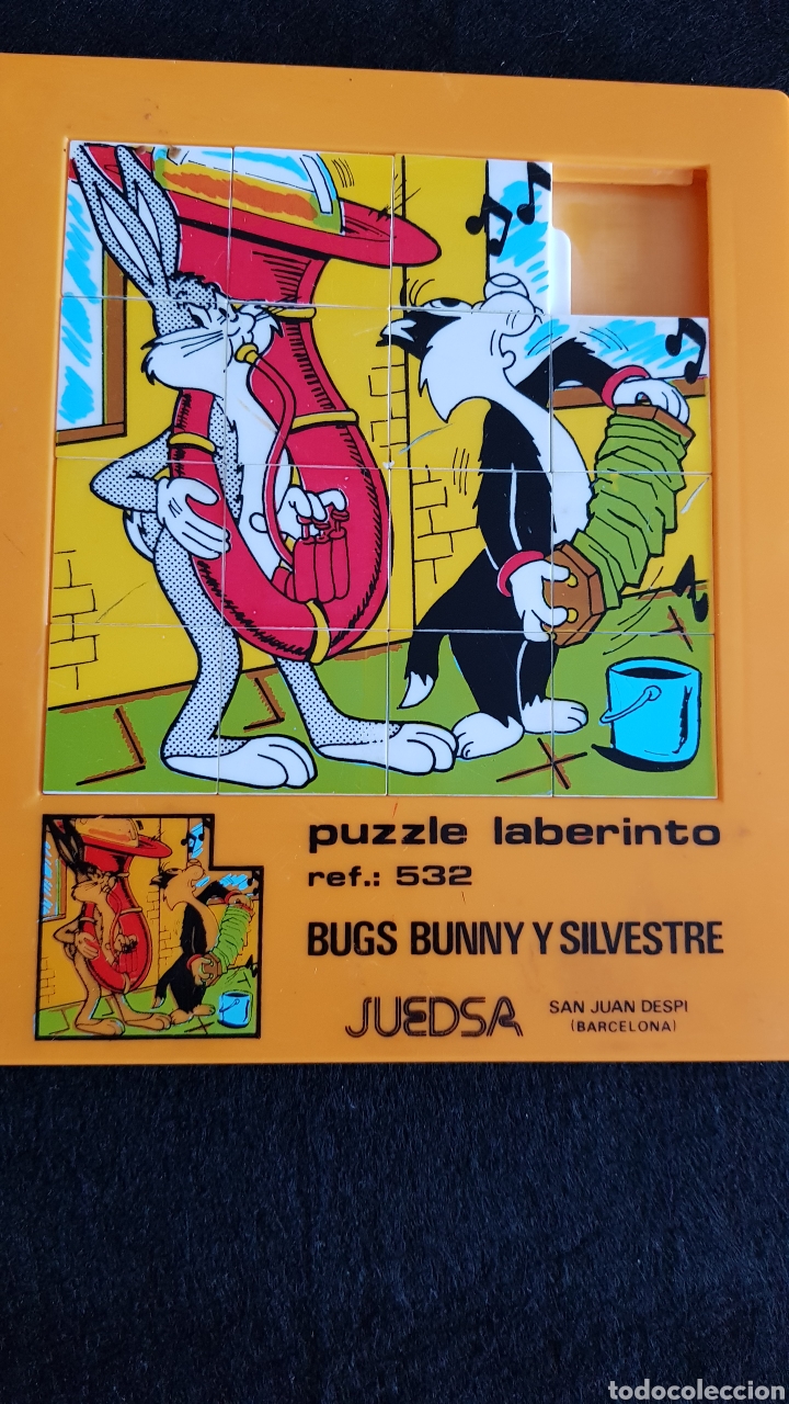 Puzzle Laberinto Bugs Bunny Y Silvestre Juedsa Vendido En Venta Directa 95425903