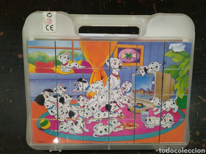 Puzzles: PUZZLE TIPO CUBOS DE LOS 101 DALMATAS DE DISNEY MARCA CLEMENTONI - Foto 1