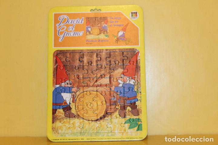 Puzzles: PUZZLE DE DAVID EL GNOMO - UN LARGO DIA EN EL BOSQUE - A&Ntilde;O 85 - Foto 1