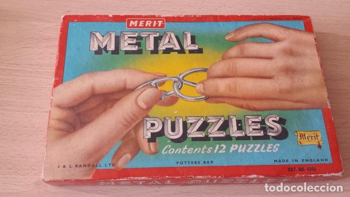 Puzzles: Metal puzzles. Merit. Hecho en Inglaterra - Foto 1