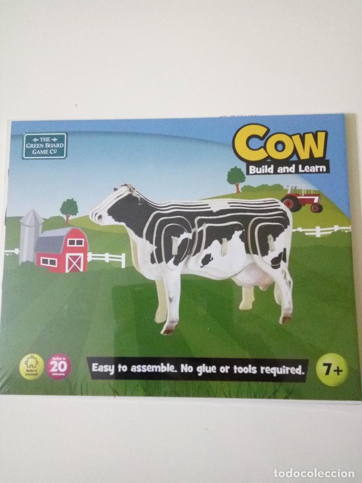 Puzzles: Puzzle Cow build & Learn SIN DESPRECINTAR - Foto 1