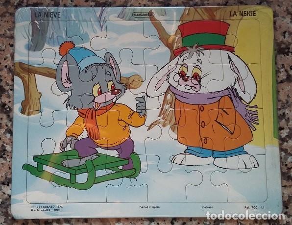 Puzzles: La Nieve Puzzle de Susaeta 1981 - Foto 1