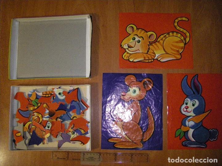 Puzzles: Juego del puzzle 3 l&aacute;minas. Ditoys. Completo - Foto 6