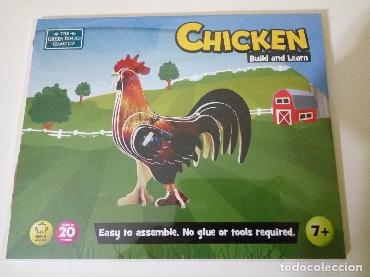 Puzzles: Puzle Chicken build & Learn SIN DESPRECINTAR - Foto 1