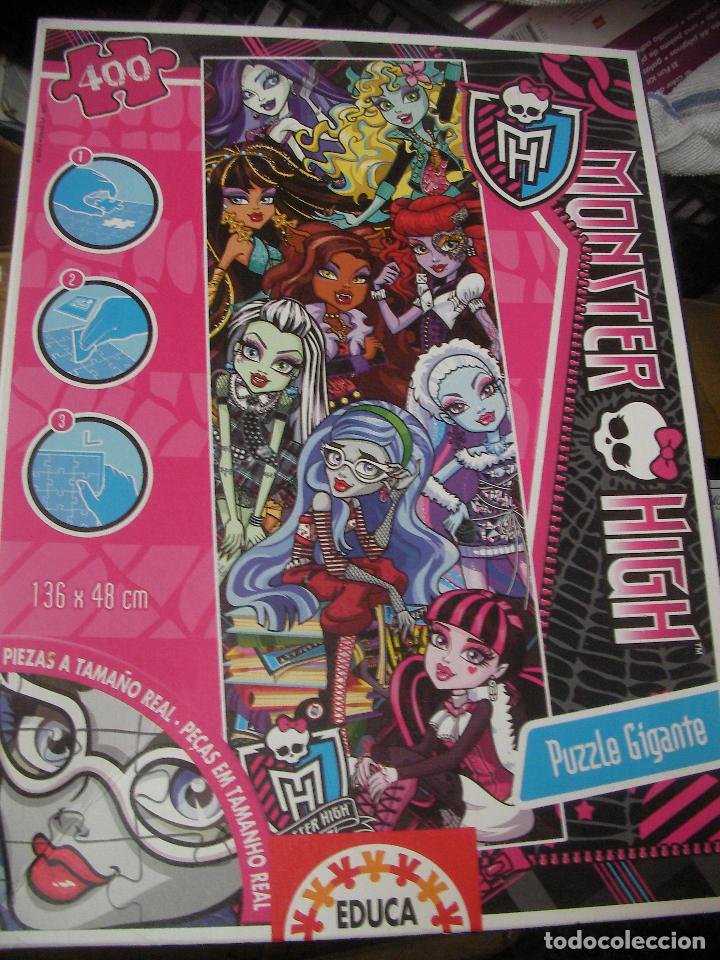 Puzzles: PUZZLE GIGANTE MONSTER HIGHT NUEVO - Foto 1