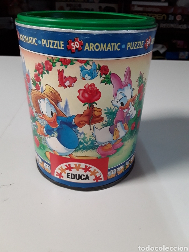 Puzzles: PUZZLE AROM&Aacute;TICO EDUCA 50 PIEZAS OLOR ROSAS - Foto 1