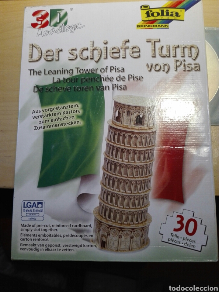 Puzzles: PUZZLE EN 3D TORRE DE PISA - Foto 1