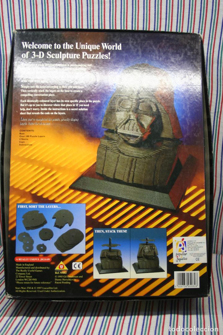 Puzzles: DARTH VADER SCULPTURE STARS WARS - Foto 2