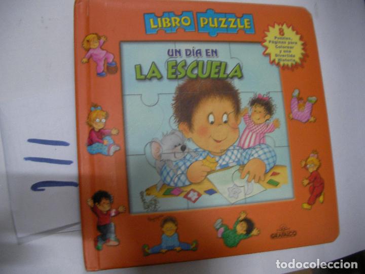 Puzzles: LIBRO PUZZLE - UN DIA EN LA ESCUELA - Foto 1