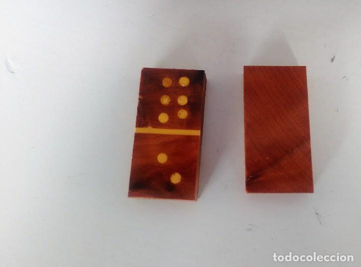 Puzzles: domin&oacute; madera de cedro - Foto 2