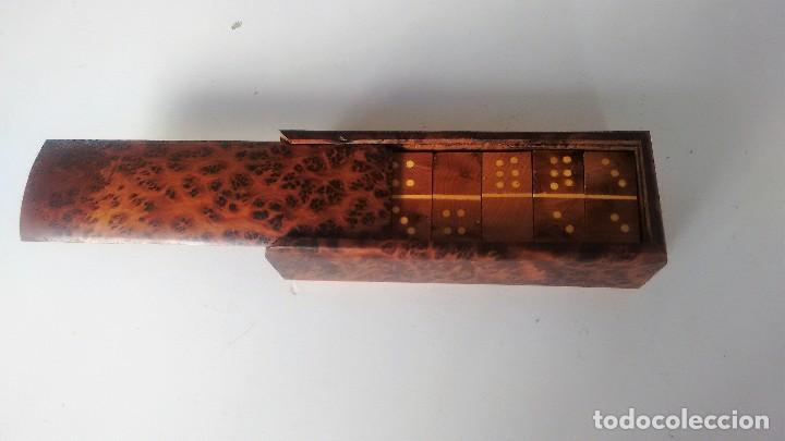 Puzzles: domin&oacute; madera de cedro - Foto 3