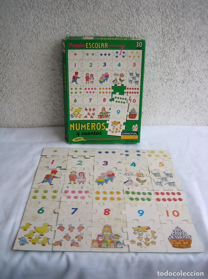 Puzzles: PUZZLE DINOVA-NUMEROS Y LETRAS-A&ntilde;os 80-90 - Foto 4