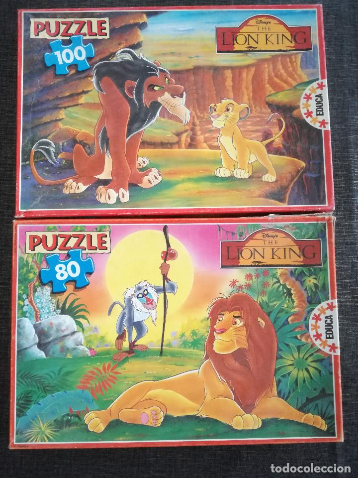 puzzle el rey leon