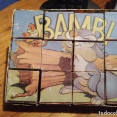 Puzzles: PUZZLE-ROMPECABEZAS, BAMBI,AÑOS 60
