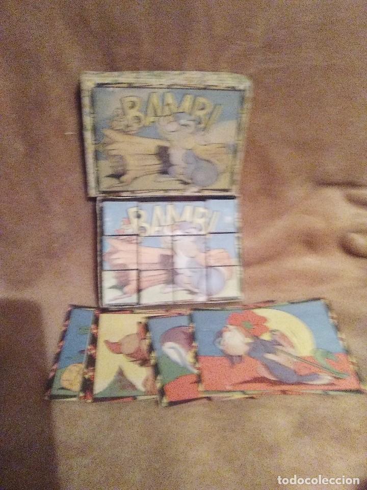 Puzzles: Puzzle-rompecabezas, bambi,a&ntilde;os 60 - Foto 2