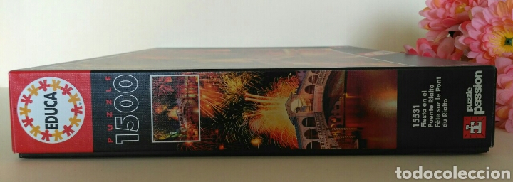 Puzzles: Puzzle de Educa, 1500 piezas, Rialto de Venecia - Foto 4