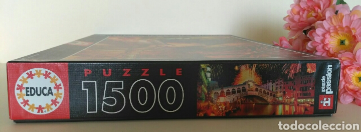Puzzles: Puzzle de Educa, 1500 piezas, Rialto de Venecia - Foto 6