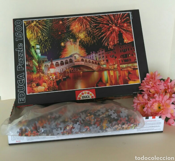Puzzles: Puzzle de Educa, 1500 piezas, Rialto de Venecia - Foto 19