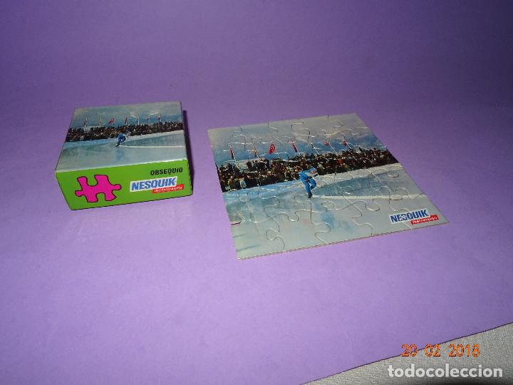 Puzzles: Antiguo Puzzle Rompecabezas Publicidad Obsequio de NESQUIK de EDUCA - Foto 2